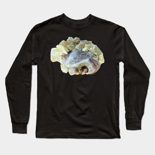 Small common human kidney stone Long Sleeve T-Shirt by SDym Photography